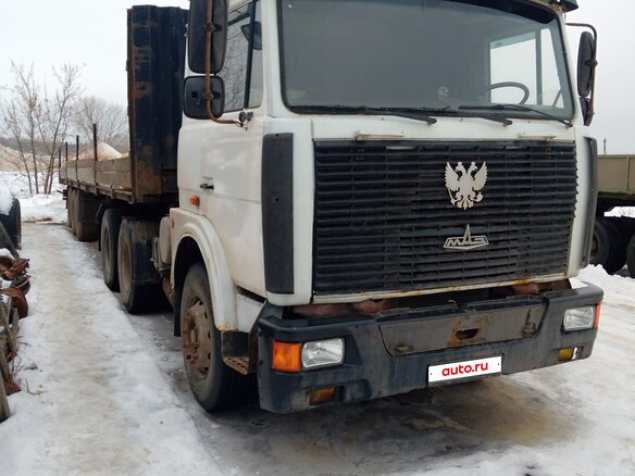 2007 МАЗ 6422, белый, 420000 рублей - вид 1