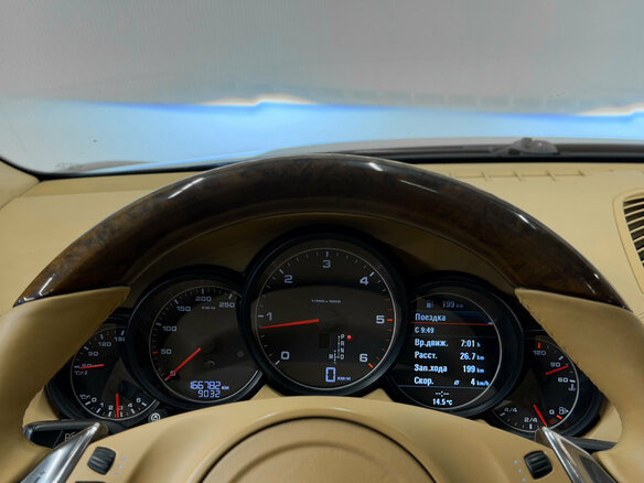 2010 Porsche Cayenne Diesel II (958), синий, 2649000 рублей - вид 8
