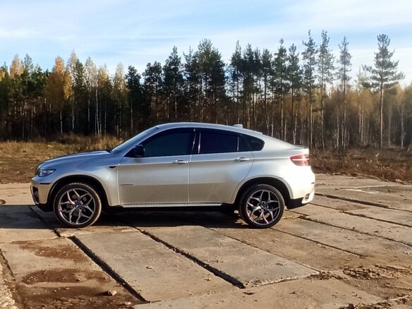 2008 BMW X6 30d I (E71), серебристый, 2080000 рублей - вид 14
