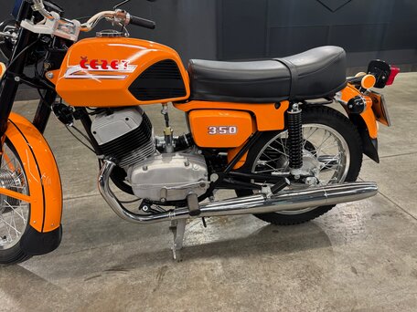 1980 CZ 350, оранжевый, 520000 рублей, вид 4