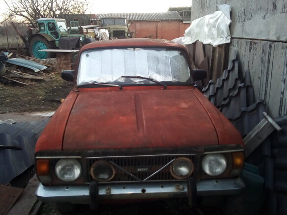 1989 Иж 2125 «Комби» 21251, красный