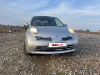 2010 Nissan March III (K12), серый, 595000 рублей, вид 1