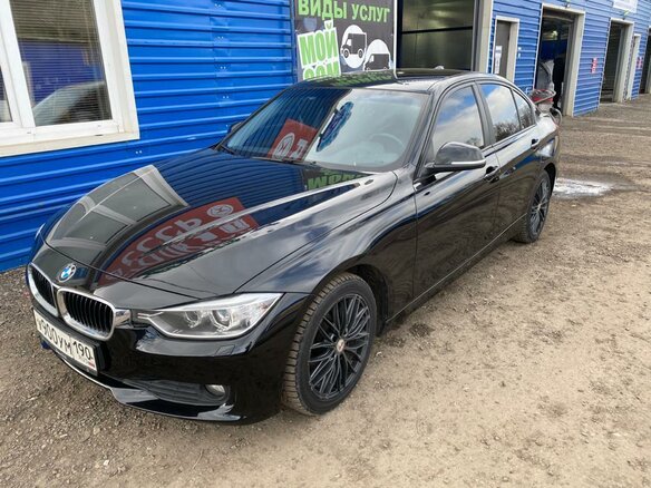 2013 BMW 3 серии 316i VI (F3x), чёрный