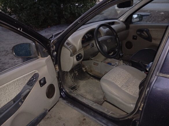 2007 Lada (ВАЗ) Kalina I, синий, 220000 рублей - вид 7