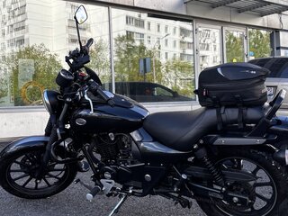 2016 Bajaj Avenger, чёрный, 180000 рублей, вид 3