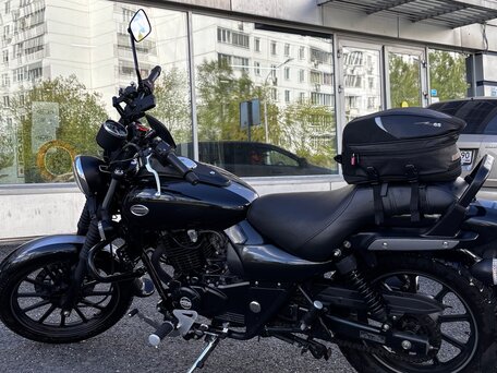 2016 Bajaj Avenger, чёрный, 180000 рублей, вид 3