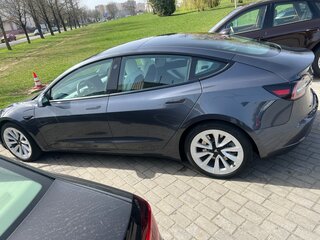 2021 Tesla Model 3 Long Range I, серый, 3490000 рублей, вид 3