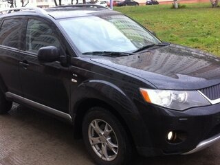 2007 Mitsubishi Outlander II, чёрный, 1150000 рублей, вид 2