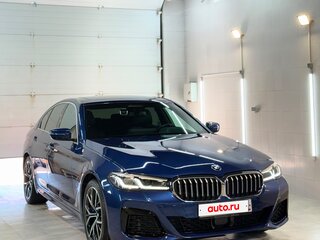 2020 BMW 5 серии 530e VII (G30/G31/G38) Рестайлинг, синий, 5300000 рублей, вид 1