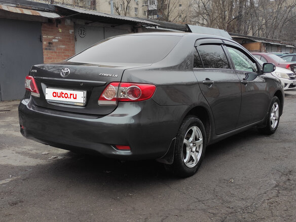 2012 Toyota Corolla X (E140, E150) Рестайлинг, серый, 999000 рублей - вид 9