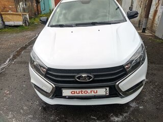 2017 Lada (ВАЗ) Vesta I, белый, 865000 рублей, вид 1