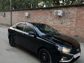 2021 Lada (ВАЗ) Vesta I, чёрный, 1390000 рублей, вид 4