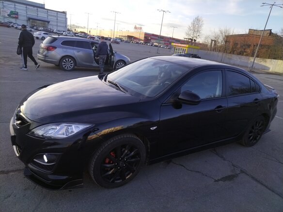 2011 Mazda 6 II (GH) Рестайлинг, чёрный, 820000 рублей - вид 11