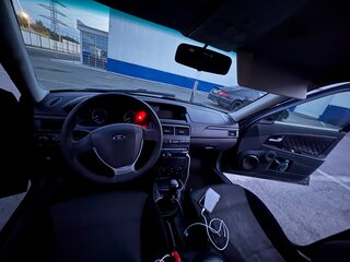 2017 Lada (ВАЗ) Priora I Рестайлинг, серебристый, 330000 рублей, вид 4