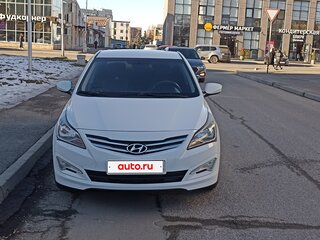 2016 Hyundai Solaris I Рестайлинг, белый, 1180000 рублей, вид 1