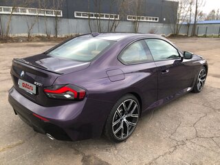 2023 BMW 2 серии 230i G42, фиолетовый, 3400000 рублей, вид 4