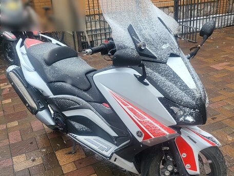 2013 Yamaha TMAX, белый, 650000 рублей, вид 4