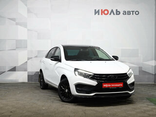 2023 Lada (ВАЗ) Vesta I Рестайлинг (NG), белый, 1290000 рублей, вид 3