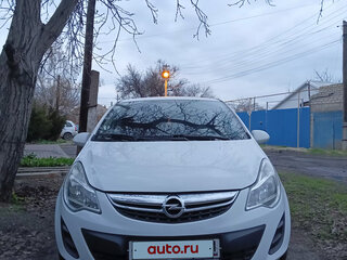 2012 Opel Corsa D Рестайлинг II, белый, 470000 рублей, вид 4