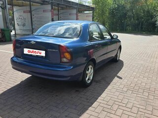 2008 Chevrolet Lanos I, синий, 190000 рублей, вид 4