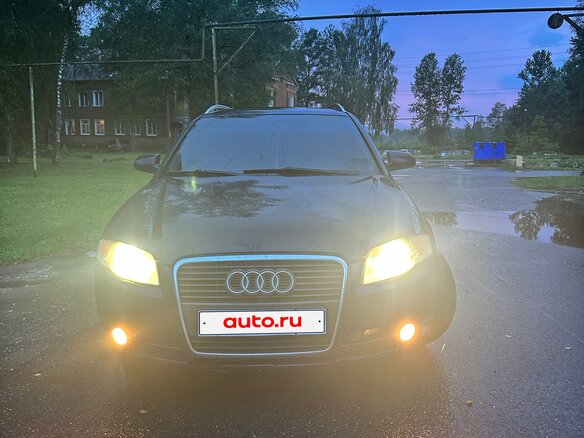 2005 Audi A4 16V III (B7), синий, 650000 рублей - вид 3