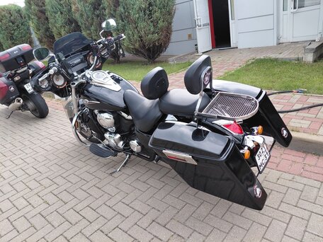 2009 Kawasaki VN1700 Vulcan, чёрный, 790000 рублей, вид 4