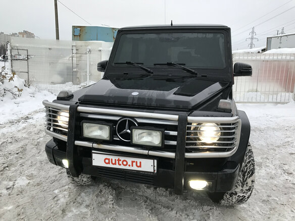 2006 Mercedes-Benz G-Класс 500 II (W463), чёрный - вид 1