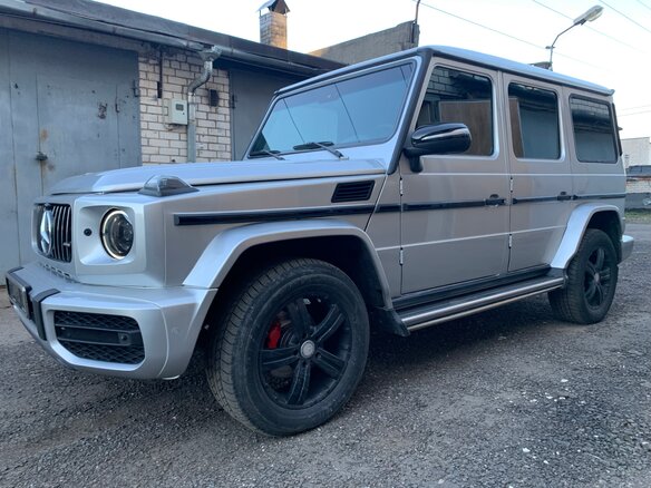 2002 Mercedes-Benz G-Класс 270 II (W463), серебристый, 2700000 рублей - вид 1
