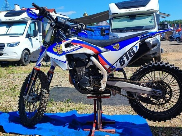 2022 Husqvarna FC 450, белый