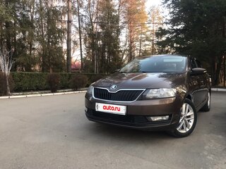 2017 Skoda Rapid I, коричневый, 1300000 рублей, вид 2