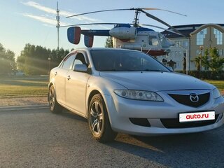 2004 Mazda 6 I (GG), серебристый, 400000 рублей, вид 2