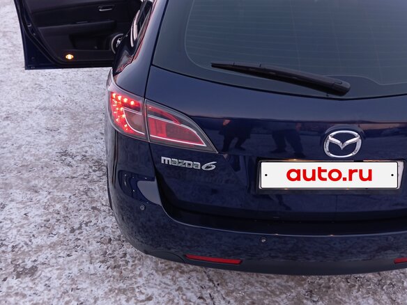 2008 Mazda 6 II (GH), синий, 777000 рублей - вид 3