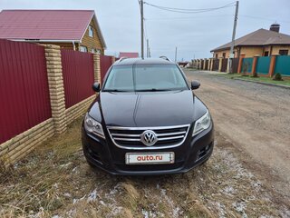 2009 Volkswagen Tiguan I, чёрный, 1200000 рублей, вид 2