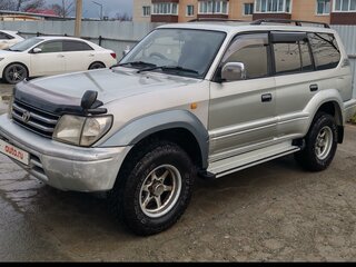 1999 Toyota Land Cruiser Prado 90 Series, серебристый, 1200000 рублей, вид 1