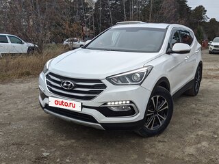 2015 Hyundai Santa Fe III Рестайлинг, белый, 2300000 рублей, вид 5
