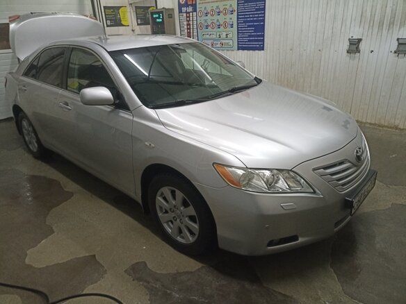 2008 Toyota Camry VI (XV40), серебристый - вид 4
