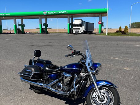 2008 Yamaha XVS1300, синий, 674797 рублей, вид 3