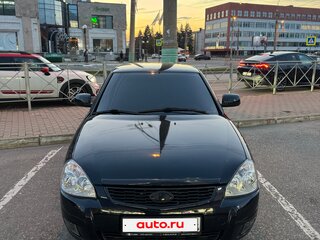 2010 Lada (ВАЗ) Priora I, чёрный, 260000 рублей, вид 3