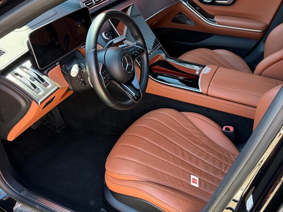 2021 Mercedes-Benz S-Класс 350 d VII (W223), чёрный, 8550000 рублей - вид 1