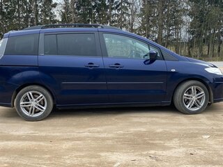 2009 Mazda 5 I (CR) Рестайлинг, синий, 800000 рублей, вид 4