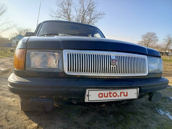 1997 ГАЗ 31029 «Волга», чёрный, 320000 рублей