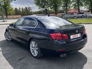 2014 BMW 5 серии 525d xDrive VI (F10/F11/F07) Рестайлинг, чёрный, 1995000 рублей, вид 3