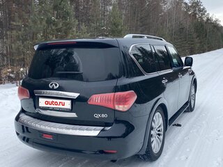 2017 Infiniti QX80 I Рестайлинг, чёрный, 3849000 рублей, вид 5