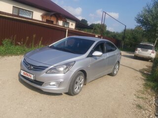 2015 Hyundai Solaris I Рестайлинг, серый, 800000 рублей, вид 2