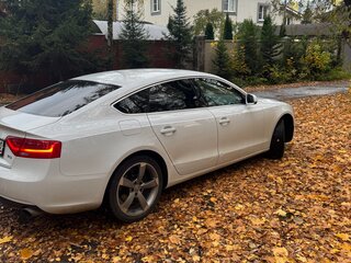 2014 Audi A5 I (8T) Рестайлинг, белый, 1200000 рублей, вид 5