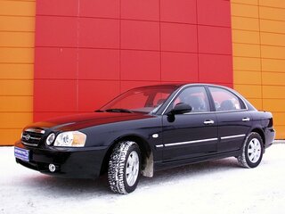 2005 Kia Magentis I Рестайлинг, чёрный, 950000 рублей, вид 1