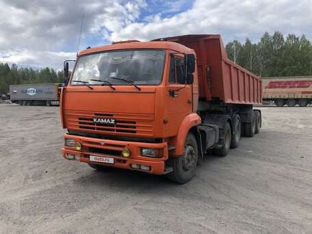 2006 КамАЗ 65116, оранжевый, 1150000 рублей, вид 3