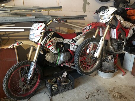 2019 Motoland CRF125, красный, 61000 рублей, вид 2