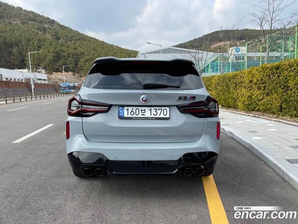 2022 BMW X3 M Competition I (F97) Рестайлинг, серебристый, 13964156 рублей - вид 3