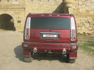 2003 Hummer H2 I, красный, 2000000 рублей, вид 1
